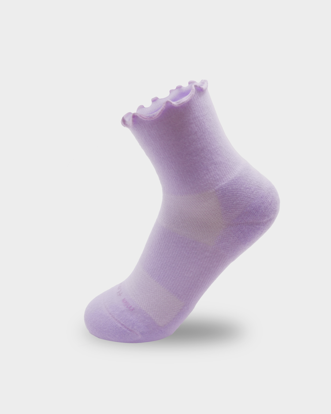 Purple Frill Run Socks