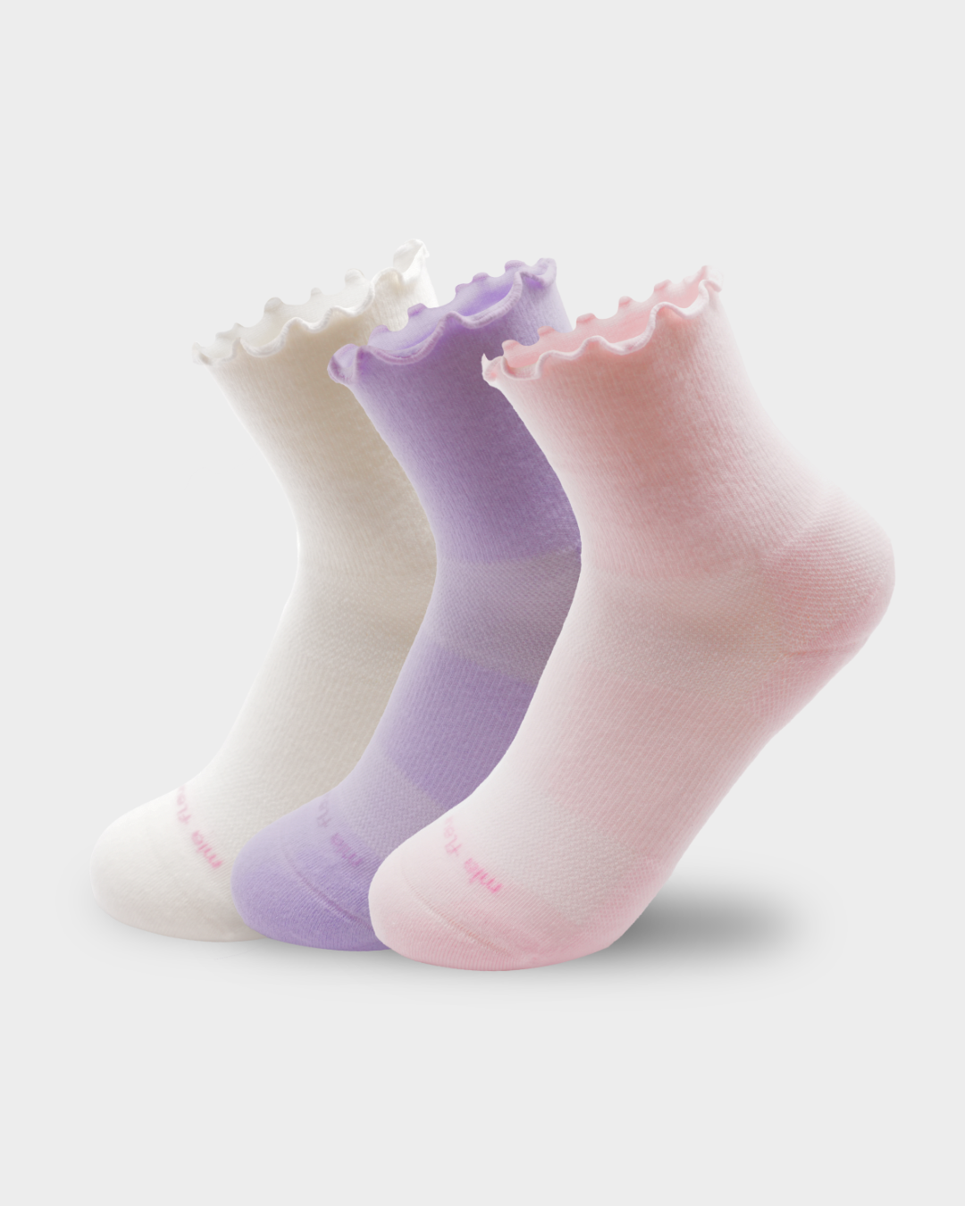Frill Ruffle Running Socks