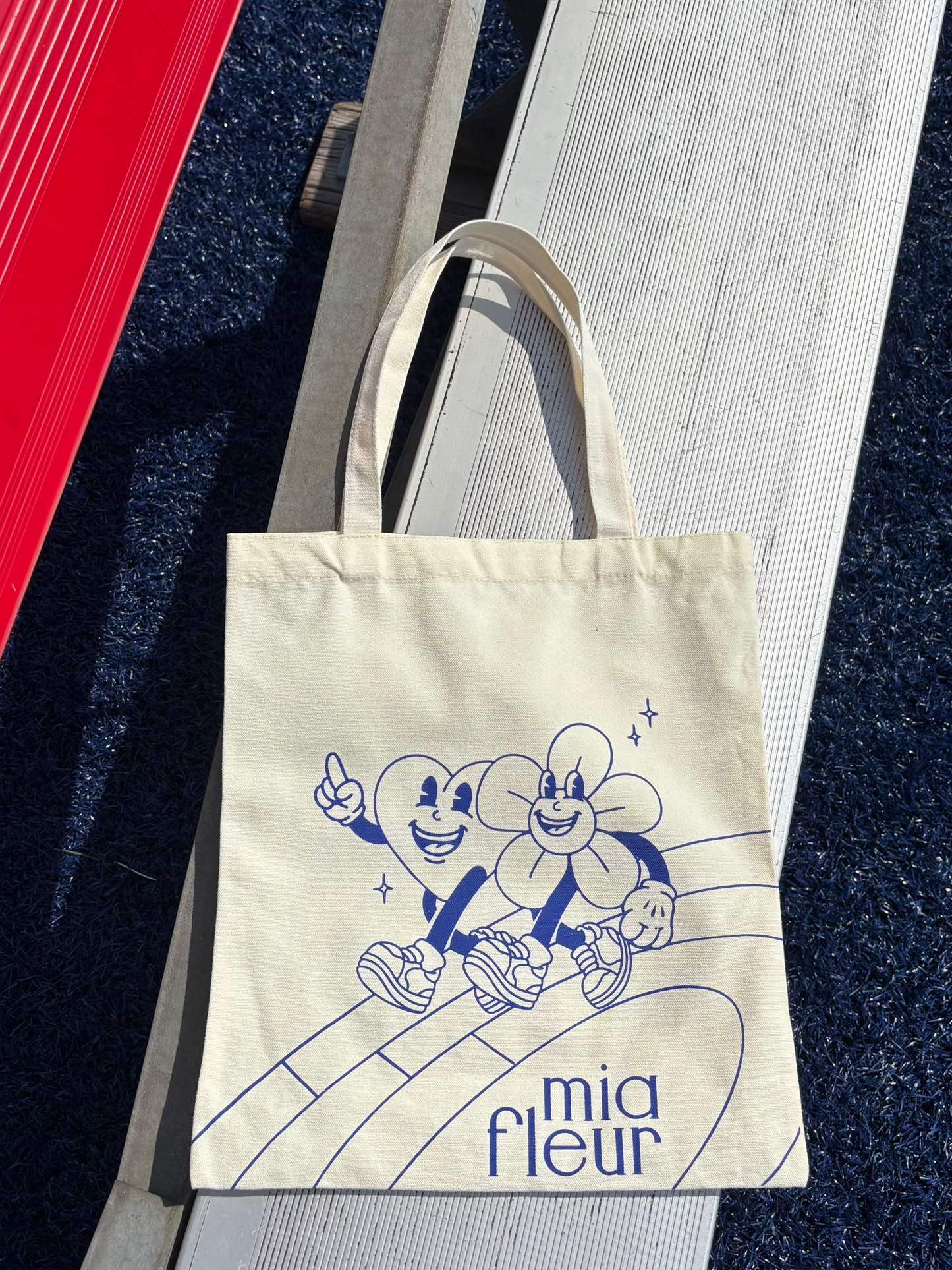 On the Run Tote Bag