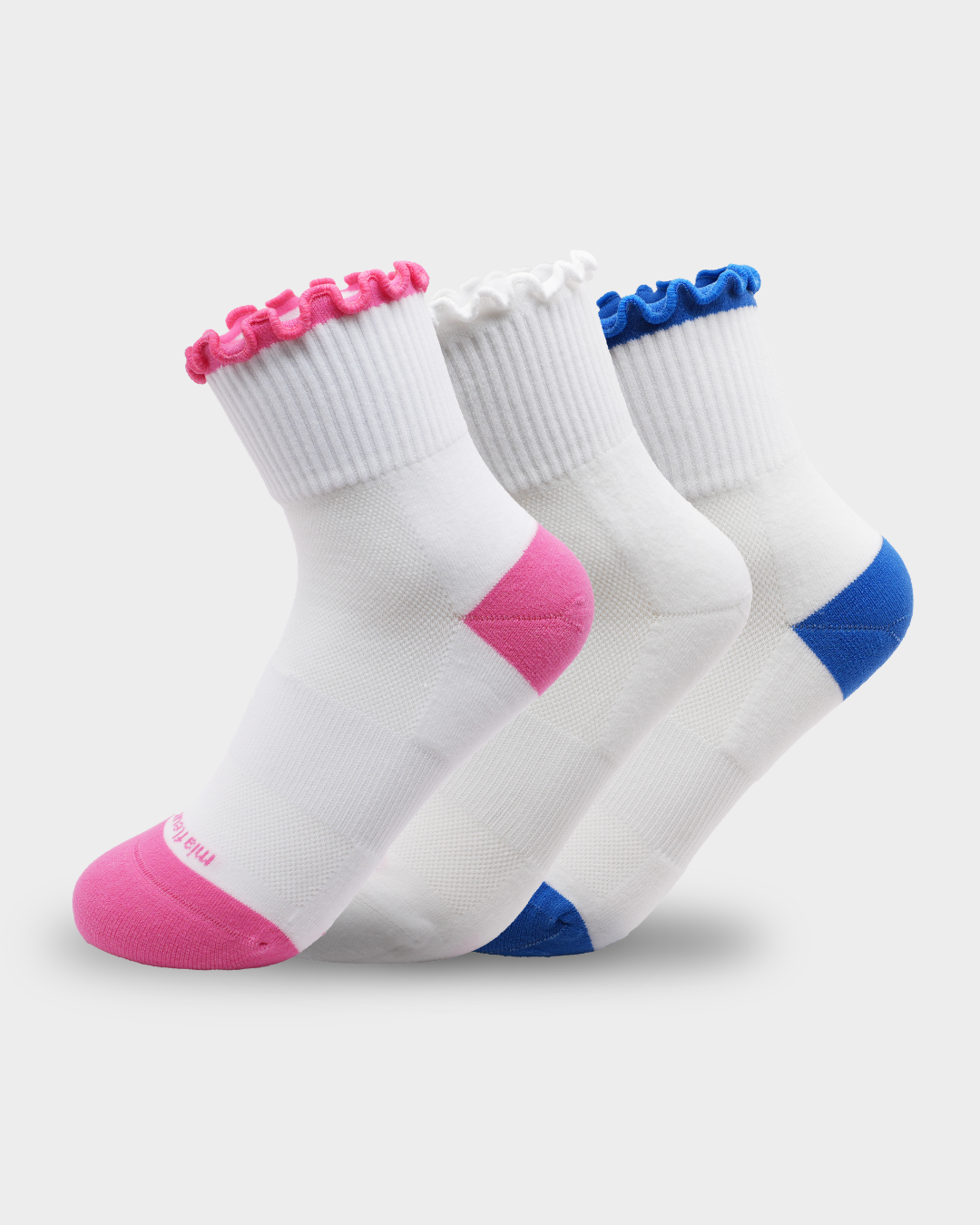 Pack of 3 Ruffle Running Socks